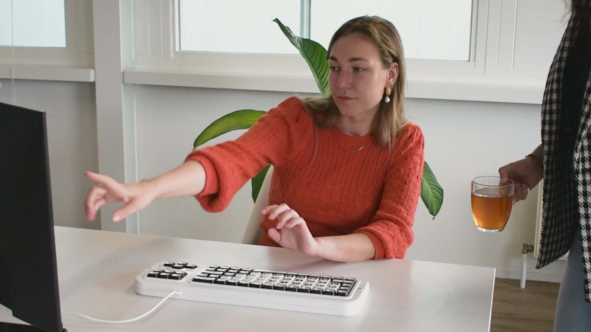 Clevy Contrast Keyboard 3 - Kontrast-Tastatur Wasserdicht