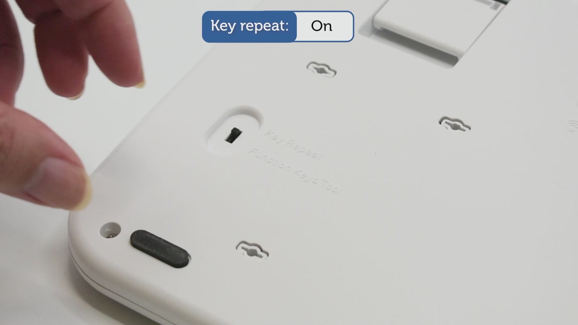 Clevy Keyboard 3 - Umschalten der key repeat
