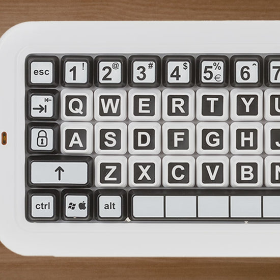 Clevy Contrast Keyboard 3 - Kontrast-Tastatur Design