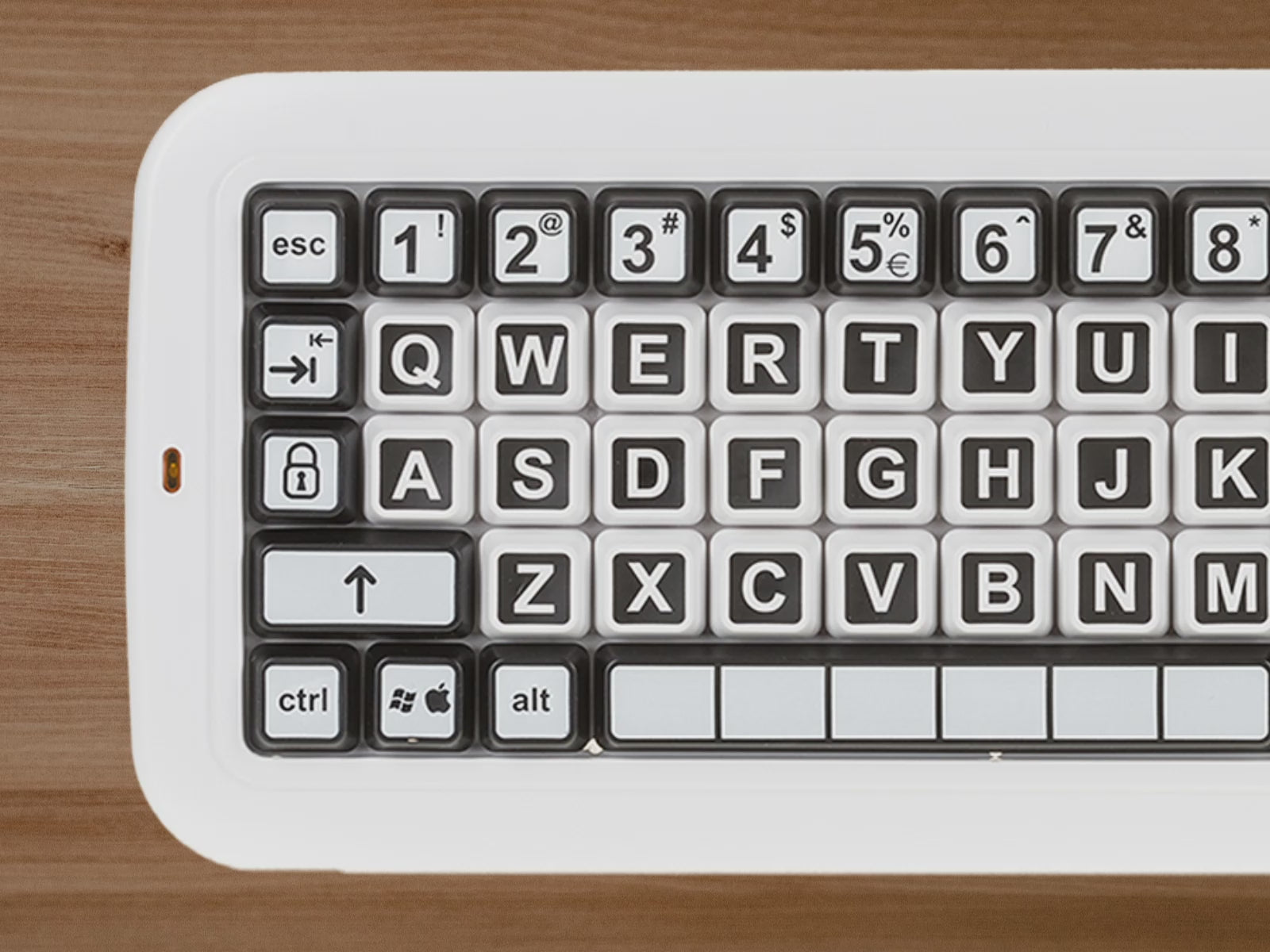 Clevy Contrast Keyboard 3 - Kontrast-Tastatur Design