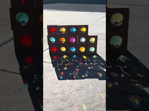 Lichtspiel der Blöcke im Sonnenlicht