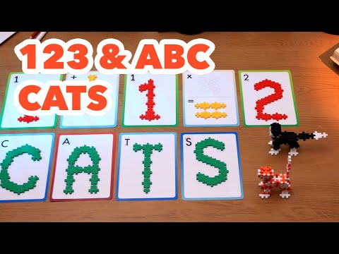 Plus-Plus Kreativ-Bausteine ABC & 123 - Video