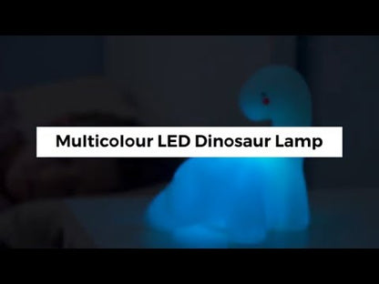 Lightosaurus – Multicolor LED-Dinosaurierlampe – Sanfte Lichtfreude & Ruhe
