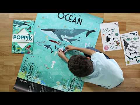 Poppik : Les animaux marins en stickers