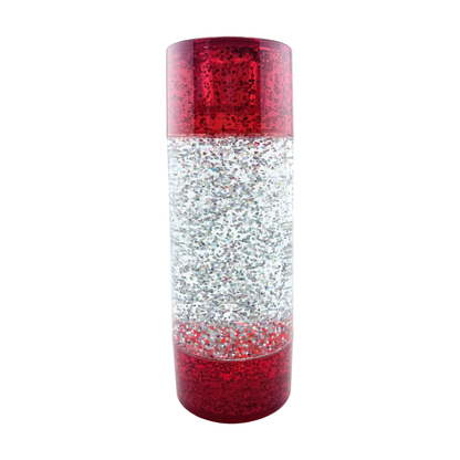 Glitzerröhre rot