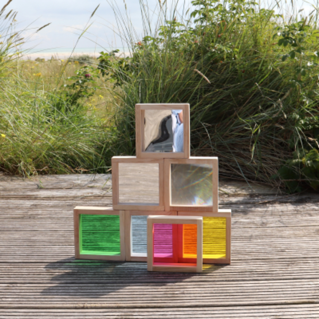 Rahmen aufeinander gestellt